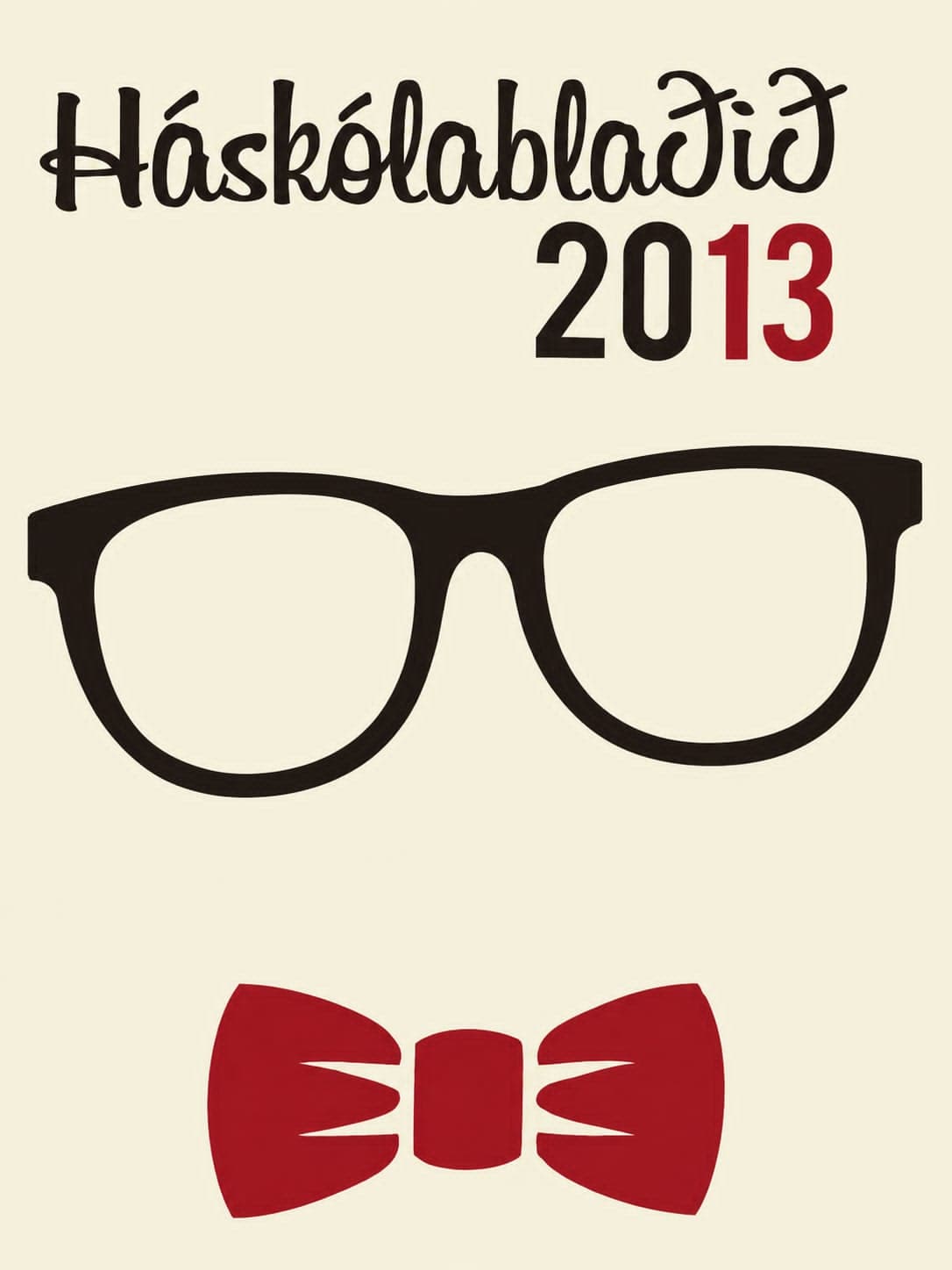 Cover of Háskólablaðið 2013
